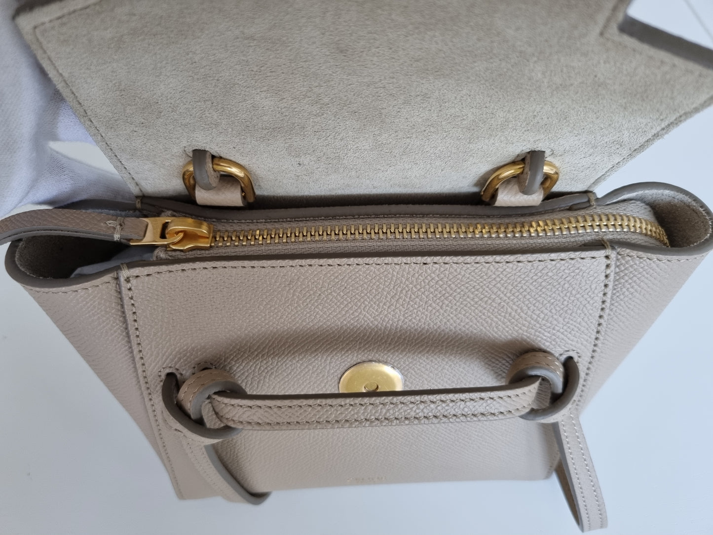 Celine Pico Belt Bag - Minitasche - Light Taupe - Neu