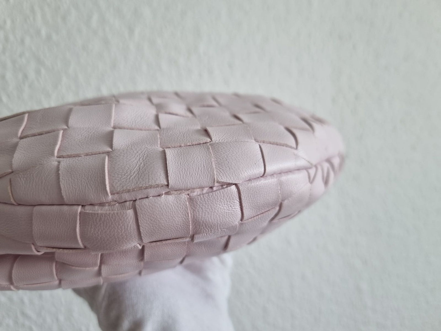 Bottega Veneta Tasche Mini Jodie - Rosa/Bliss Washed