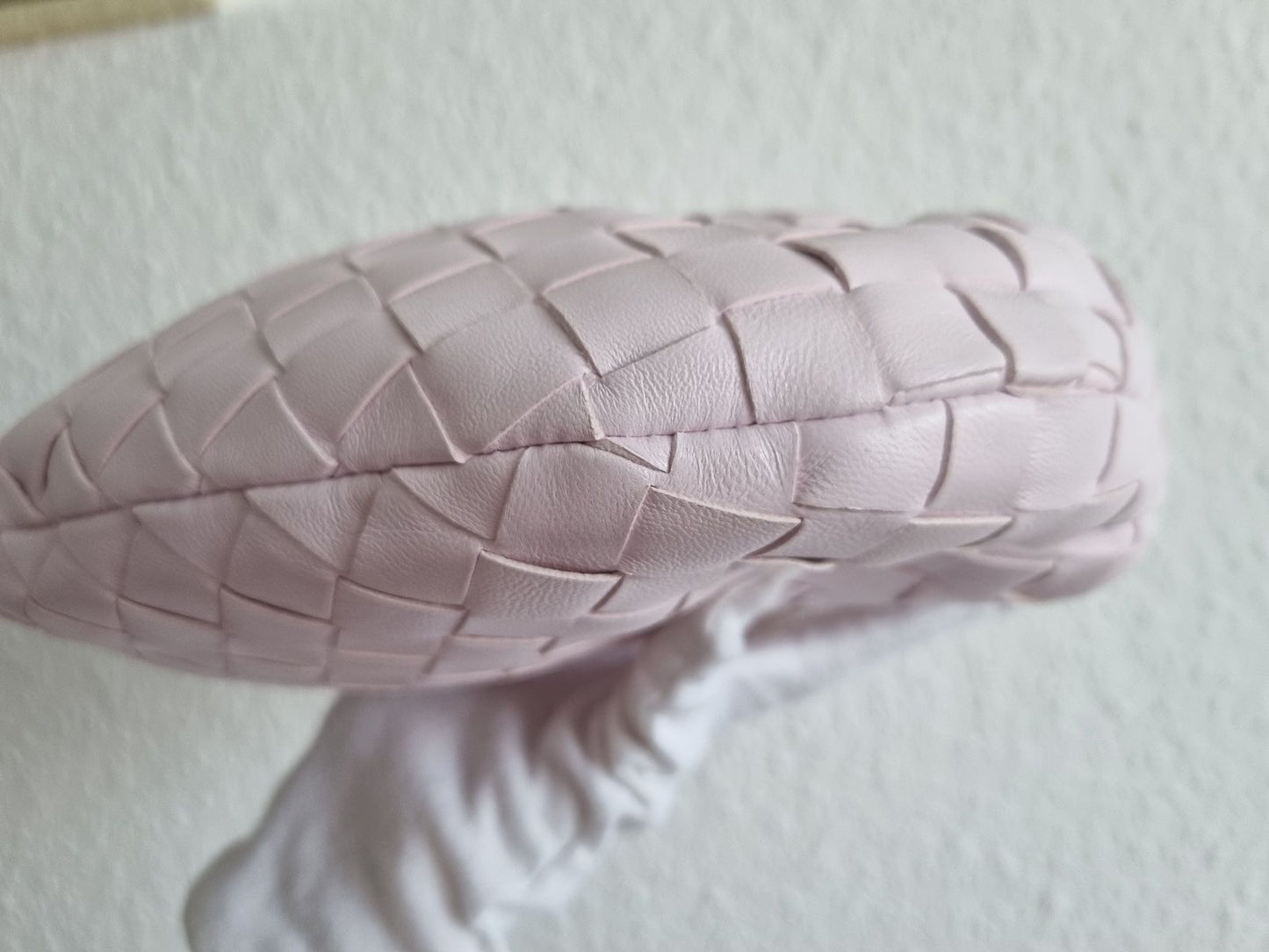 Bottega Veneta Tasche Mini Jodie - Rosa/Bliss Washed