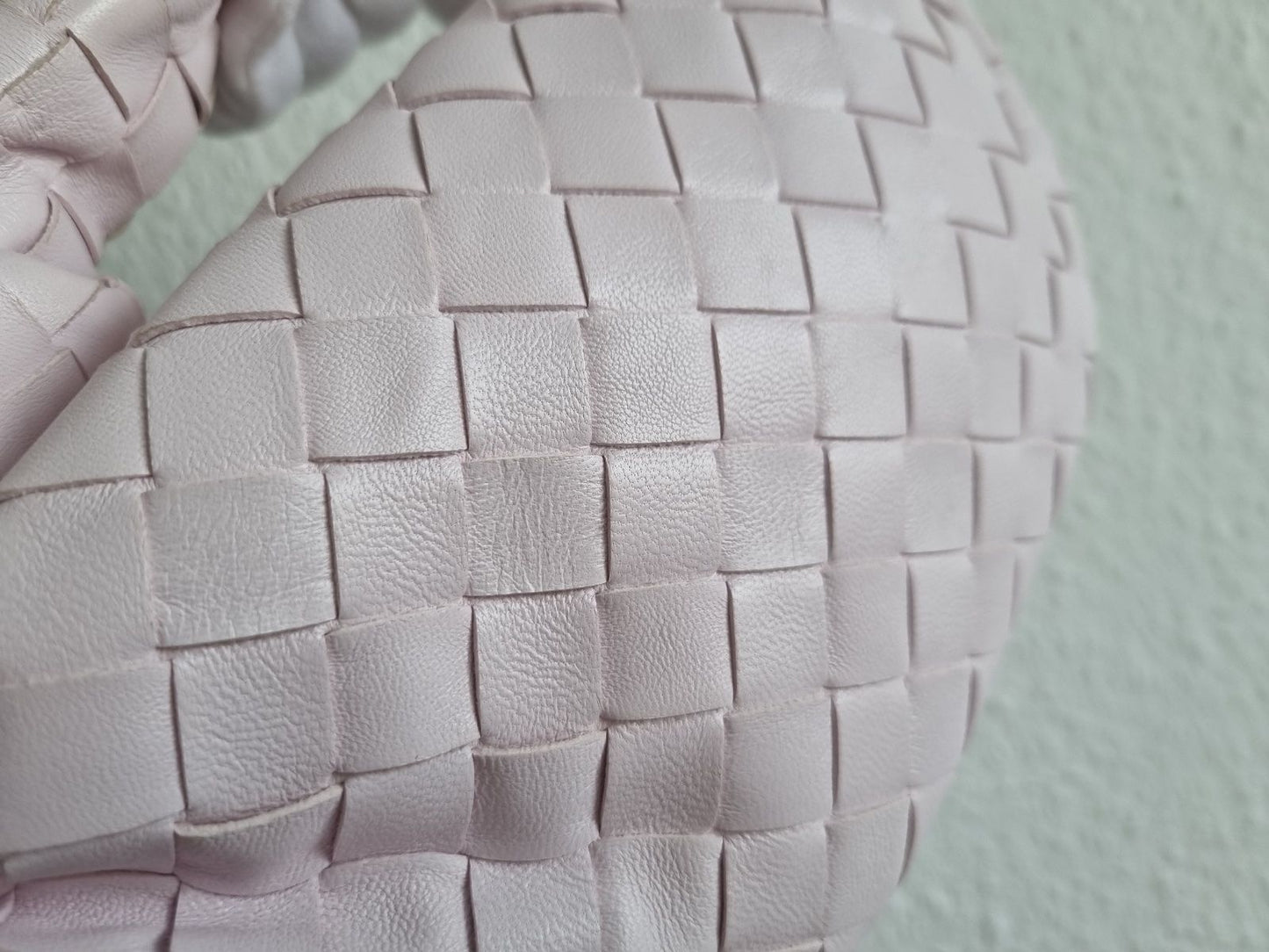 Bottega Veneta Tasche Mini Jodie - Rosa/Bliss Washed