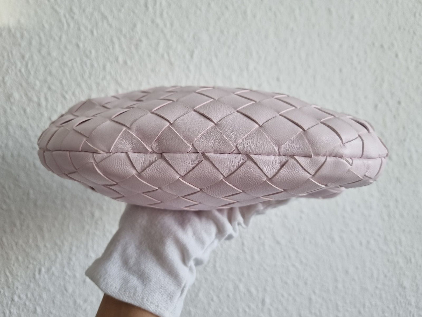 Bottega Veneta Tasche Mini Jodie - Rosa/Bliss Washed