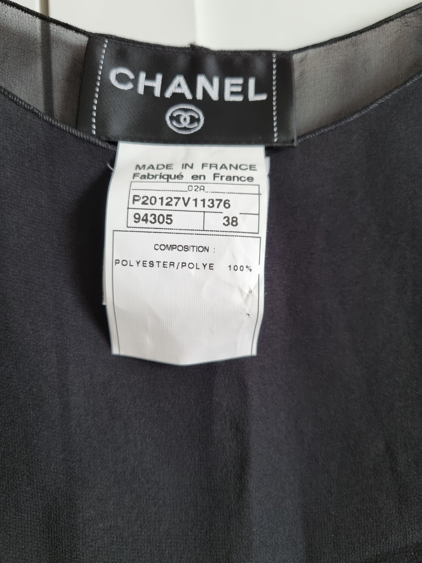 Chanel Top - Schwarz - Größe 38