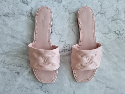 Louis Vuitton Revival Pantolette Rosa - Größe 38