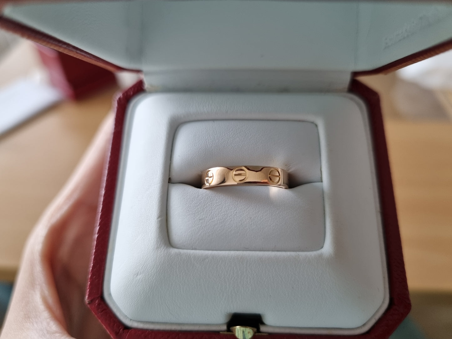 Cartier Love Ring Roségold - Größe 49