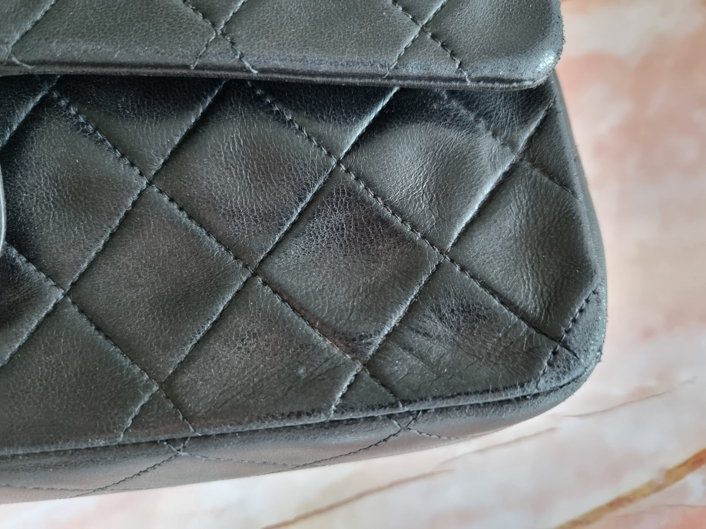 Chanel Classic Flap Medium - Vintage - Schwarz