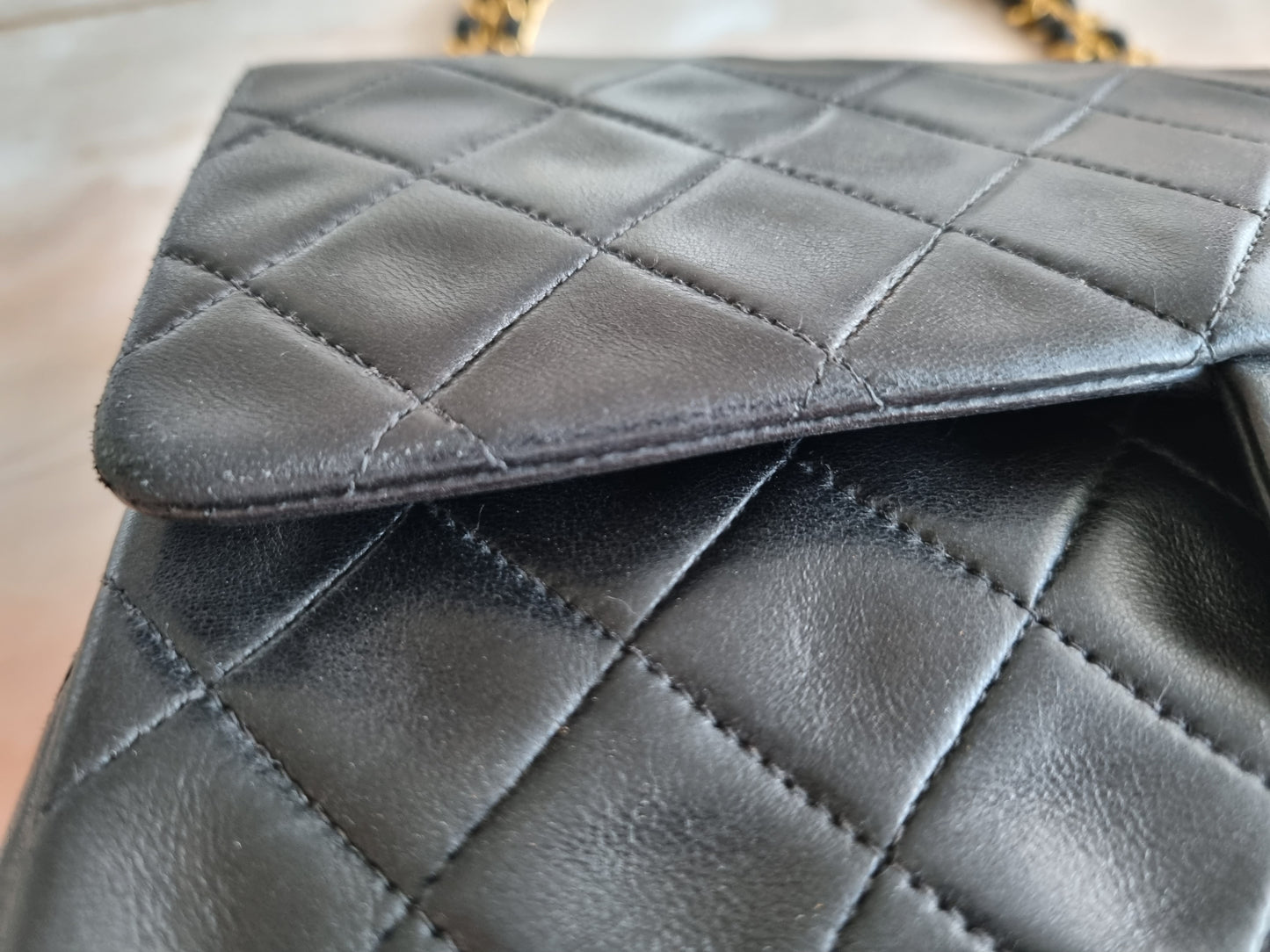 Chanel Classic Flap Medium - Vintage - Schwarz