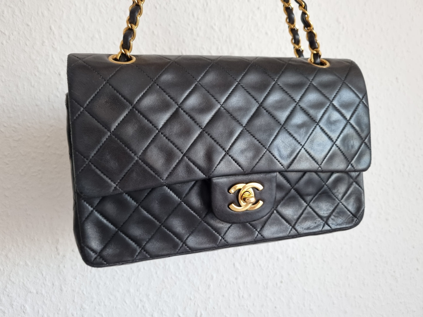 Chanel Classic Flap Medium - Vintage - Schwarz