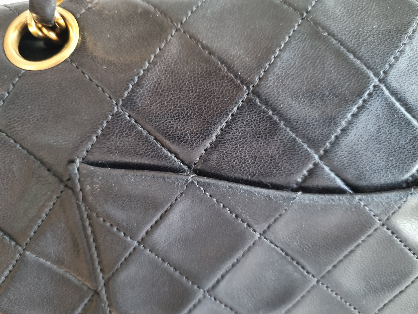 Chanel Classic Flap Medium - Vintage - Schwarz