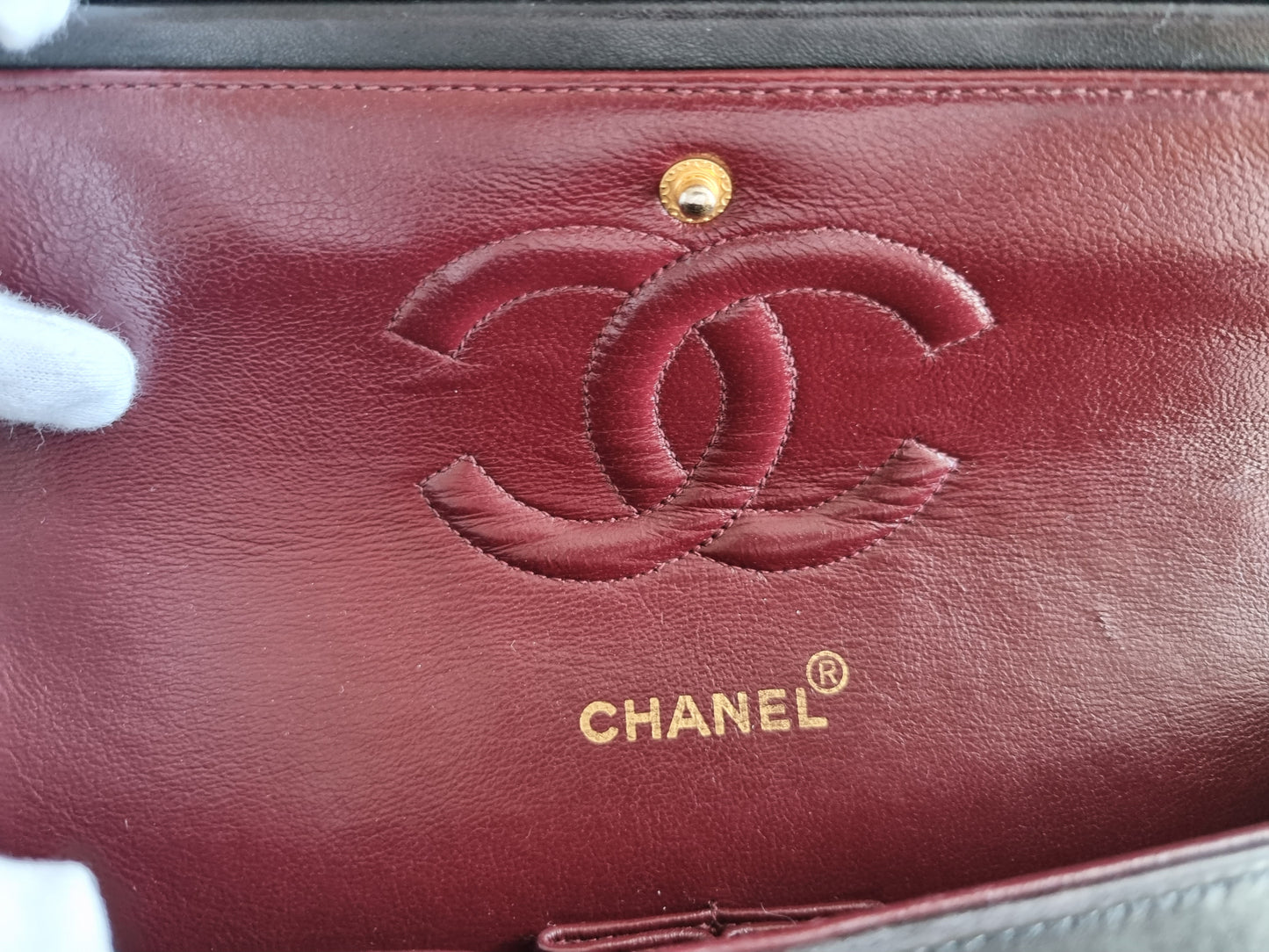 Chanel Classic Flap Medium - Vintage - Schwarz