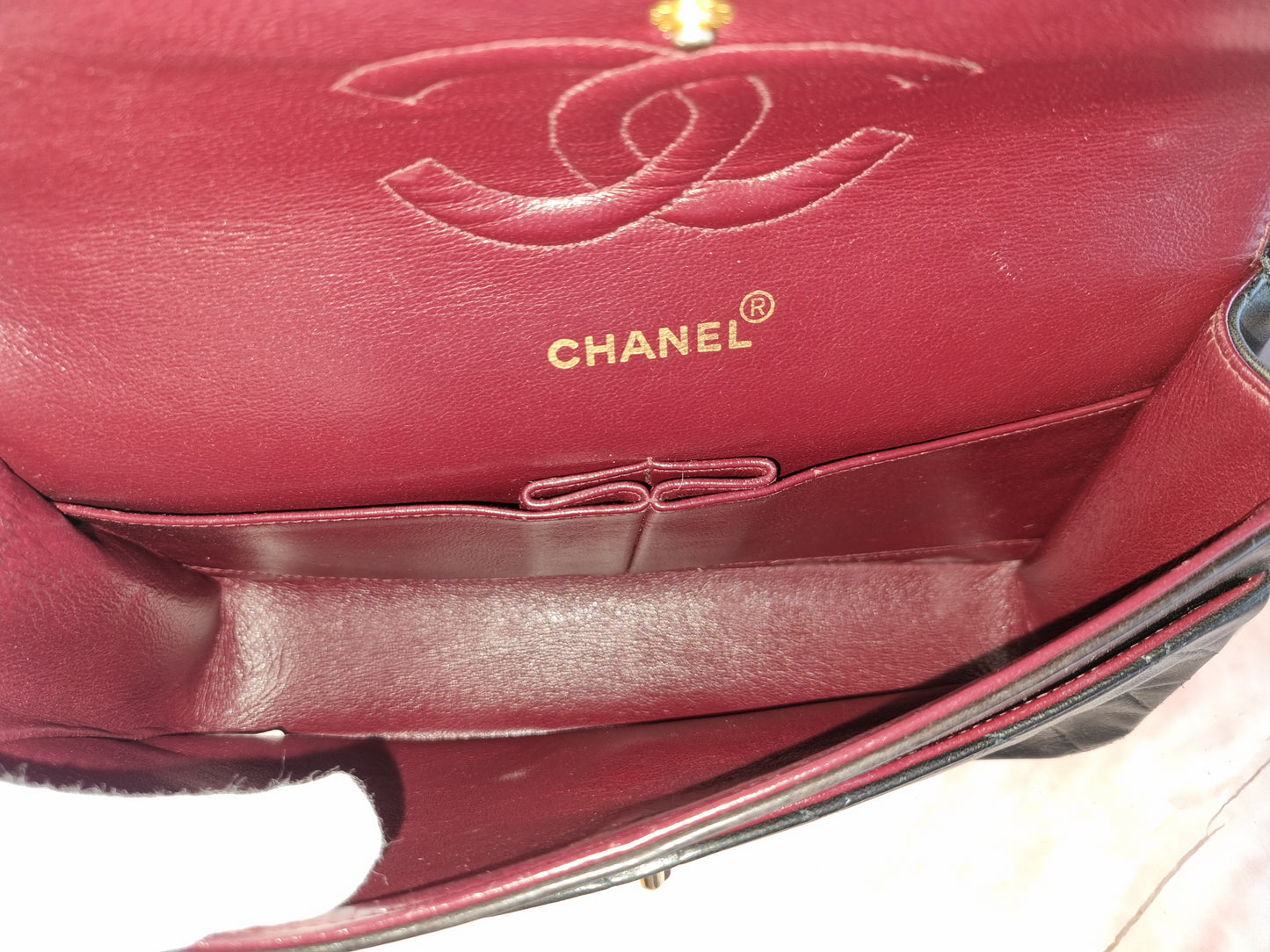 Chanel Classic Flap Medium - Vintage - Schwarz