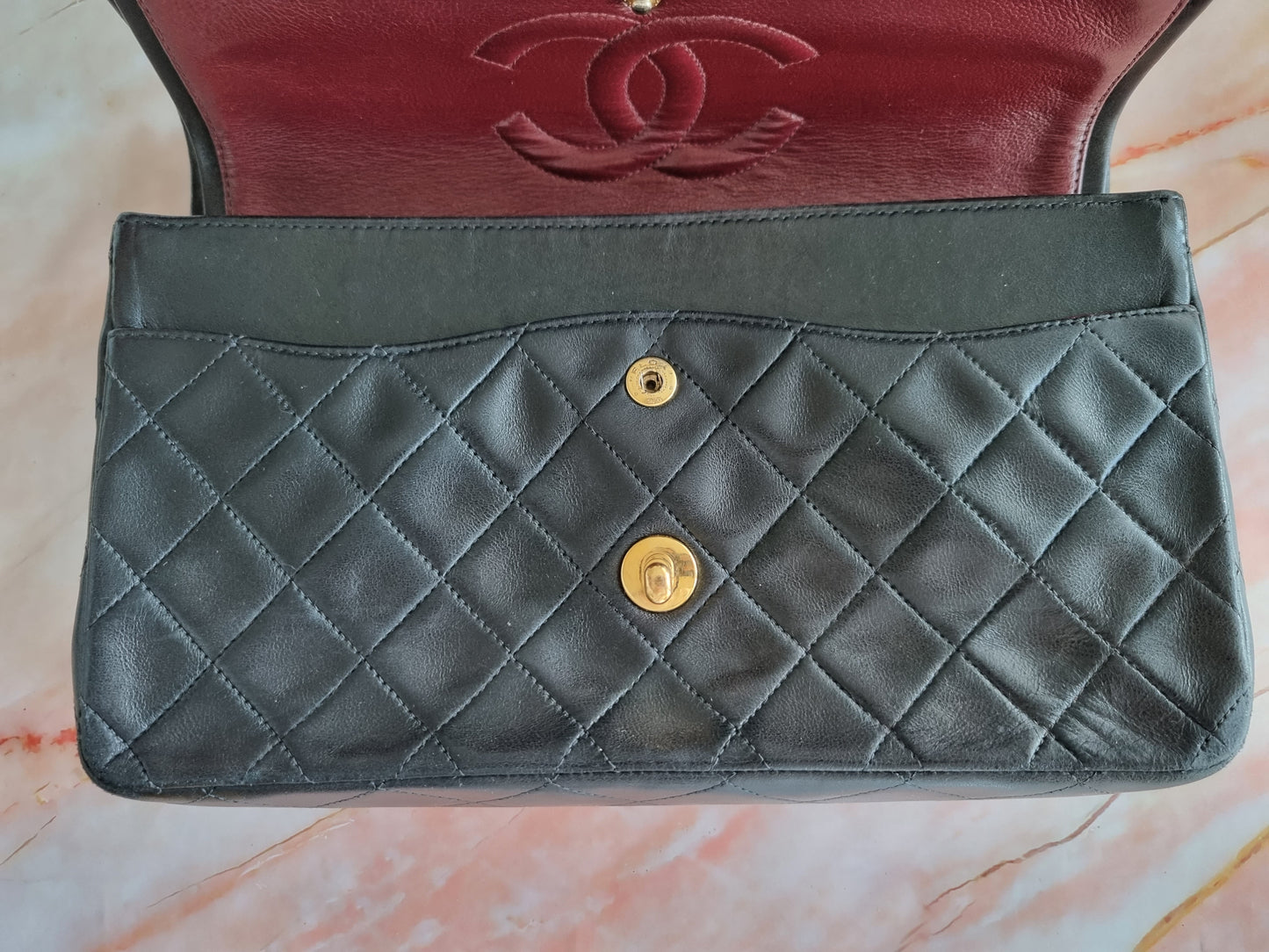 Chanel Classic Flap Medium - Vintage - Schwarz