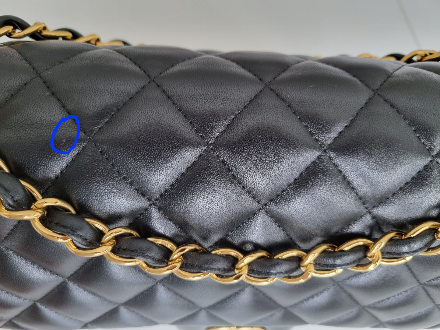 Chanel Jumbo Classic Double Flap - Schwarz - Lammleder mit Hardware in Gold