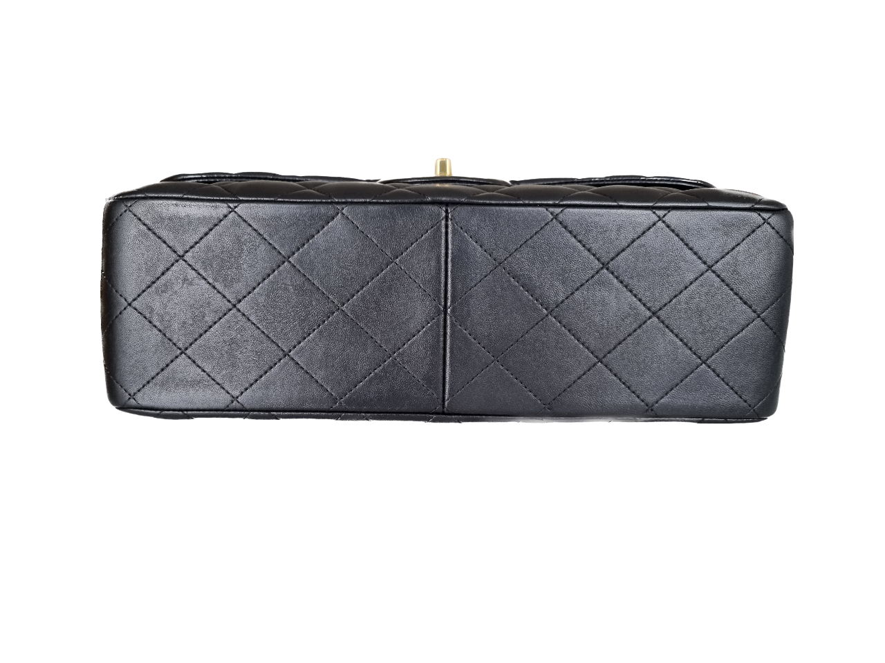 Chanel Jumbo Classic Double Flap - Schwarz - Lammleder mit Hardware in Gold