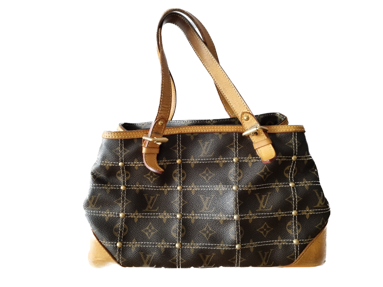 Louis Vuitton Riveting Schultertasche Monogram - Limited Edition