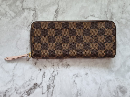 Louis Vuitton Clémence Geldbörse Damier Ebene