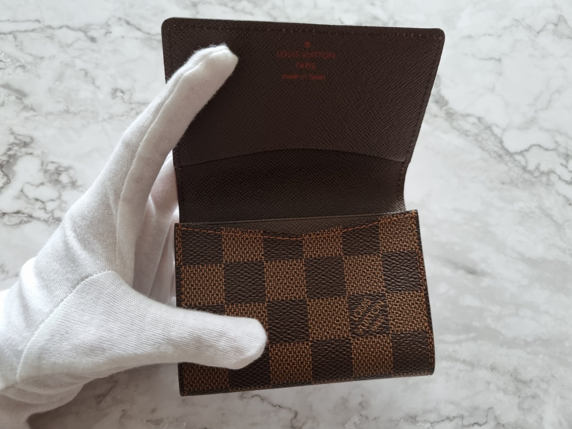 Louis Vuitton Kartenetui Damier Ebene unter 200 Euro