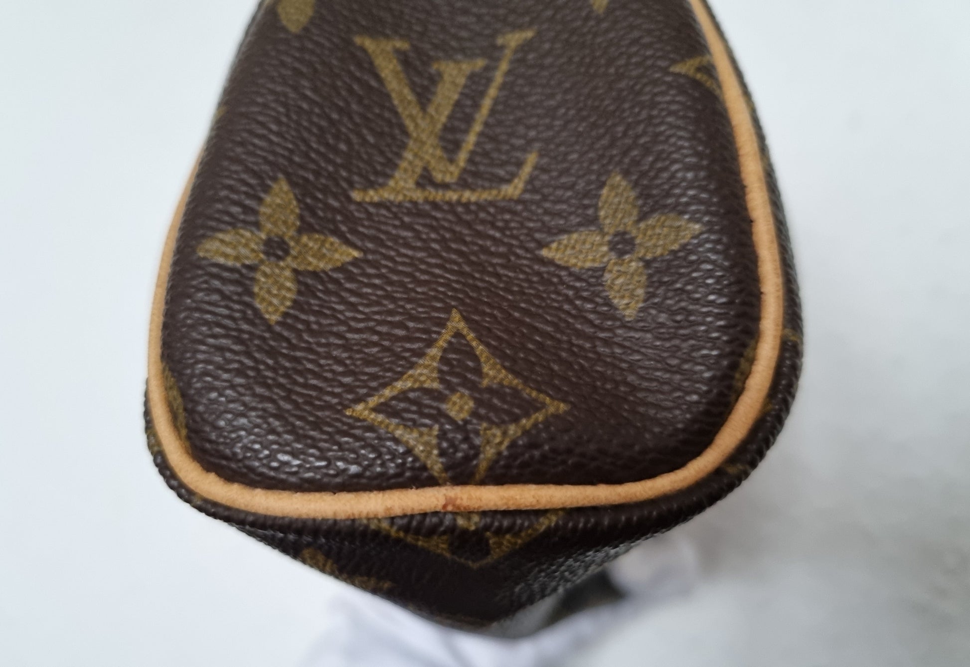 LOUIS VUITTON Monogram Mini Sac HL Speedy 1310410